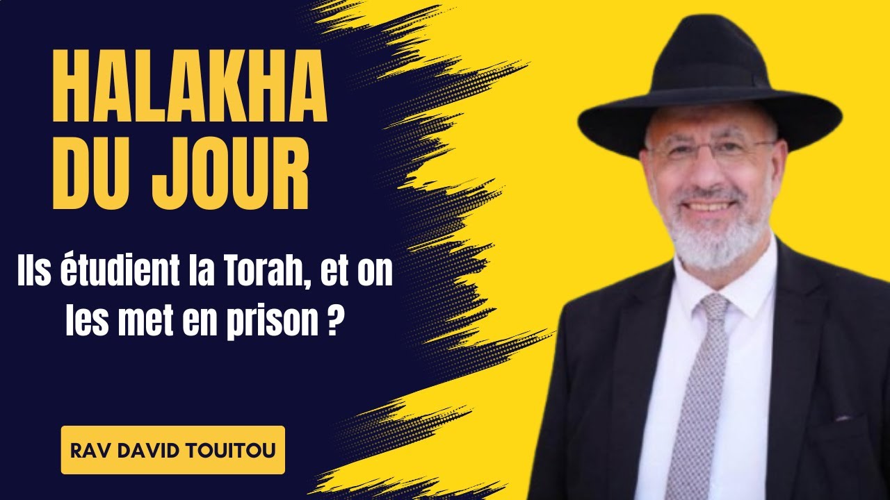 🇮🇱 “Ils étudient la Torah, et on les met en prison ?”