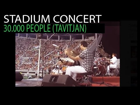 Garo Tavitjan & Garabet Tavitjan - Drum solo on Stadium in front of 30.000 people !!!