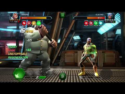 Kingpin vs variant 6 Electro boss