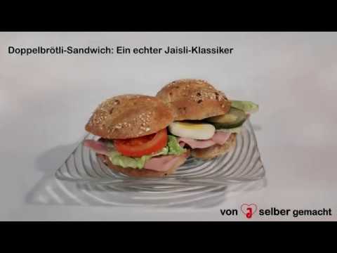 Doppelbrötli Sandwich vom Jaisli-Beck