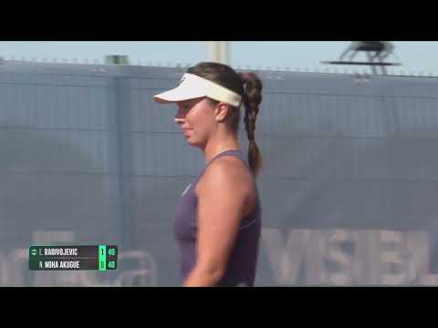 Lola Radivojevic (SRB) vs Noma Noha Akugue [WC] (GER) // 6-0 7-5 // W125 Mallorca // Quarter-final