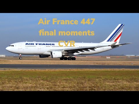 Air France 447 final moments, recreated CVR From 60 minutes Australia