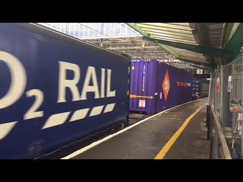 DRS Class 88 on the Daventry to Mossend at Carlisle 02/12/17