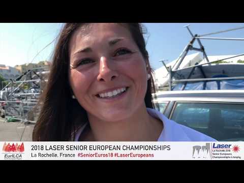 2018 Laser Senior Europeans - Training day - Silvia Zennaro ITA