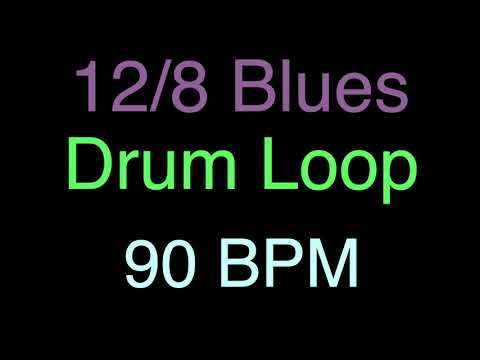 90 BPM - 12/8 slow Drum loop