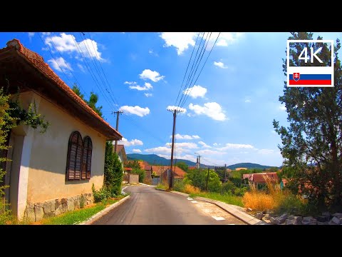 Very relaxing Driving Video from Bratislava to Nitra 🇸🇰 Central Slovakia Tour