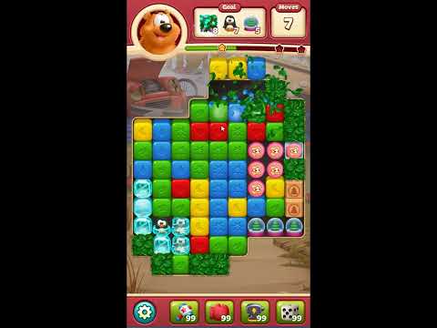 Toon Blast Level 7588 - NO BOOSTERS 🐻🐺🐱 | SKILLGAMING ✔️