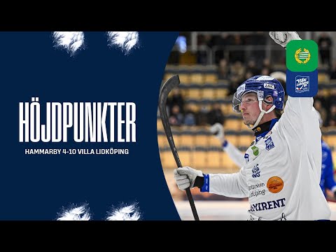 ELITSERIEN | HÖJDPUNKTER | HAMMARBY 4-10 VILLA LIDKÖPING