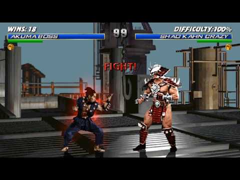 Mortal Kombat SE Mod Fustini Definitive 2024 - AKUMA BOSS Gameplay Playthrough