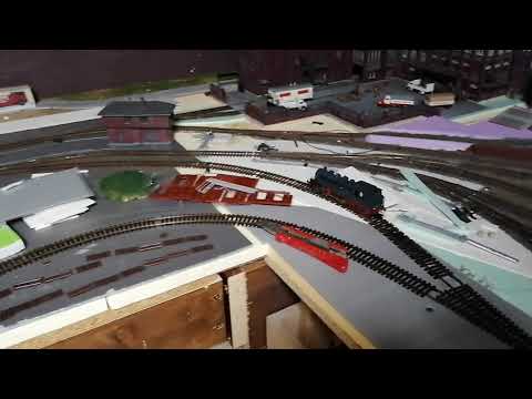 Erste Fahrt mit BR 86 von Wand zur Wand