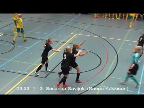 Naisten futsal-liiga 2016-2017 / ACE vs. Ilves FS maalikoste 20.1.2017