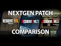 Resident Evil 2, 3 & 7 | NextGen Patch Comparison | All Versions Tested | Analista De Bits