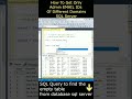 Find Search Filter Different Domain EMAIL IDs Of Admin SQL Server