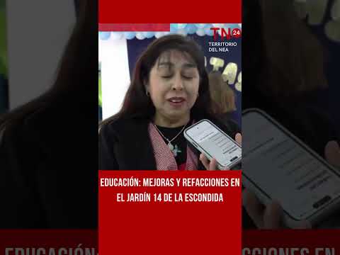 Educación: mejoras y refacciones en el Jardín 14 de La Escondida