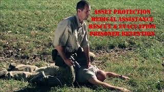 One handed reload while working on wounded. Using the TLS RLS1