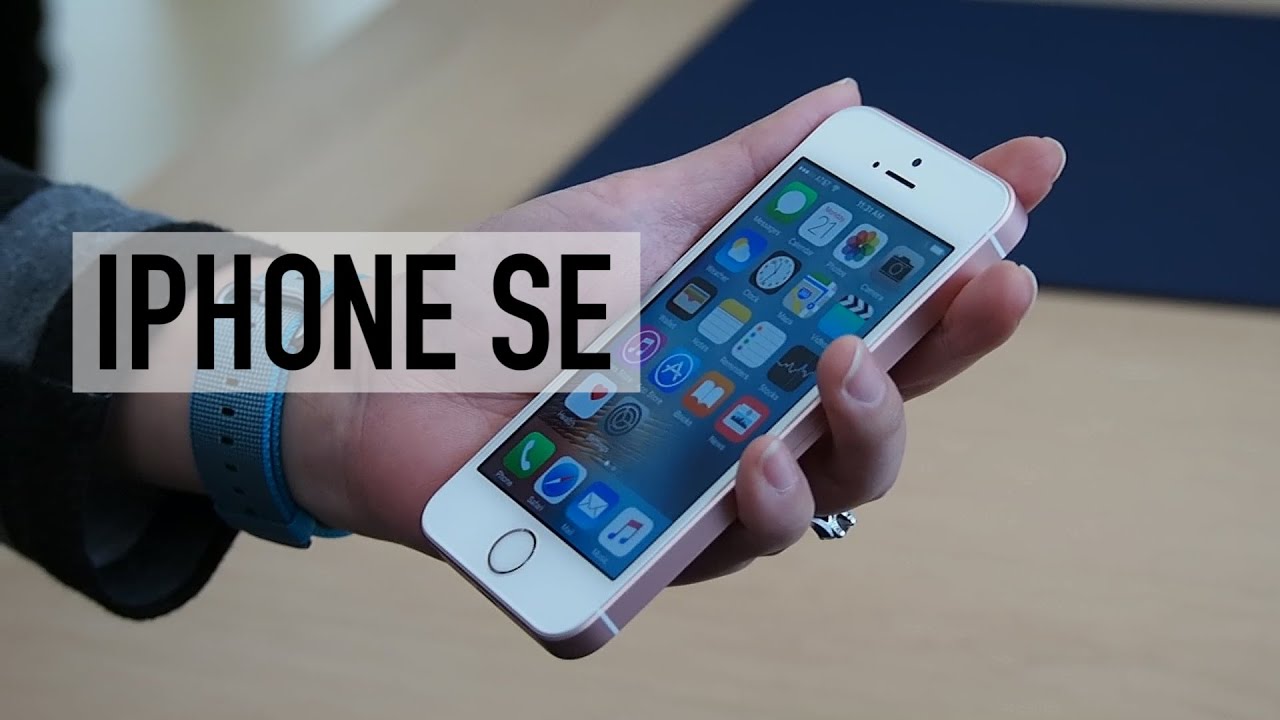 iPhone SE: A 4-inch throwback with 21st century specs - YouTube