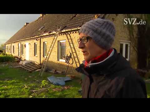 Mecklenburg-Vorpommern: Tornado wütet in Bützow