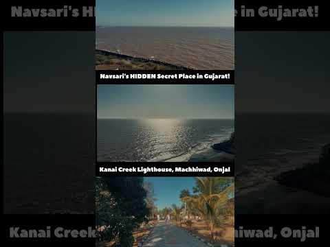 Kanai Creek Lighthouse l Onjal Beach | Near Navsari