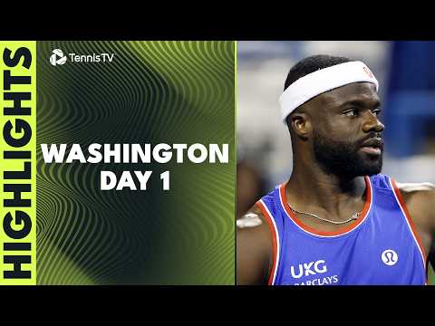 Tiafoe, Fritz, Nishikori, Musetti All Feature 🇺🇸 | Washington 2026 Day 1 Highlights