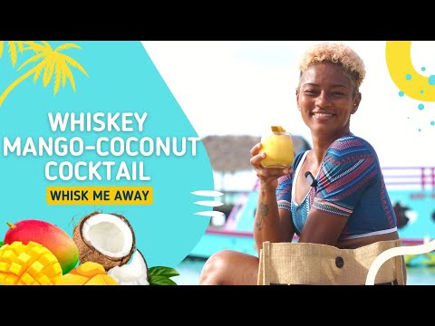 Whiskey Mango-Coconut Cocktail | Food Designer Arlene