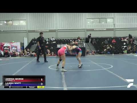 112 Lbs Round 2 (8 Team) - Janessa George, Colorado Vs Lauren Whitt, Iowa 3aae