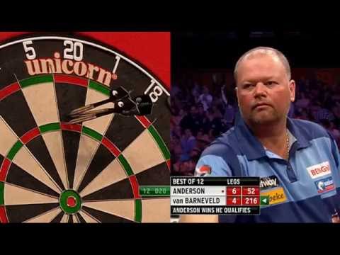 Betway Premier League Darts 2014 Week 15 Gary Anderson v Raymond van Barneveld