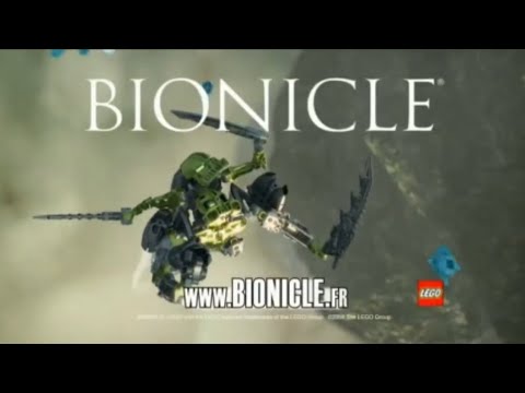 Teaser CGI, Pub TV FR Toa Phantoka (Longue. 15s) - 2008 LEGO Bionicle Spot en Français, Française !