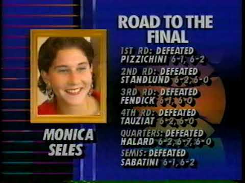 Australian Open 1993 Final Monica Seles vs Steffi Graf  1 of 2
