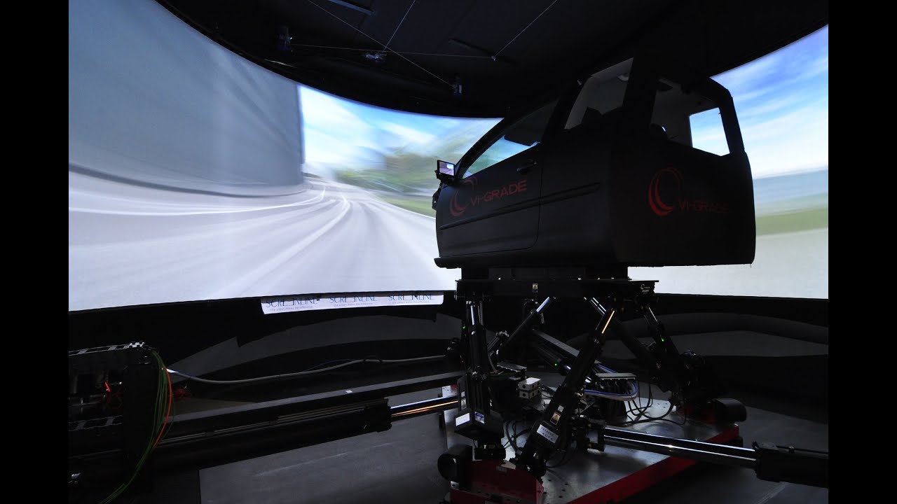 DiM Driver-in-Motion Simulator in Action - release 2020