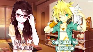 Video thumbnail of "Nightcore - There's Nothing Holding Me Back (Switching Vocals) - (Lyrics)"