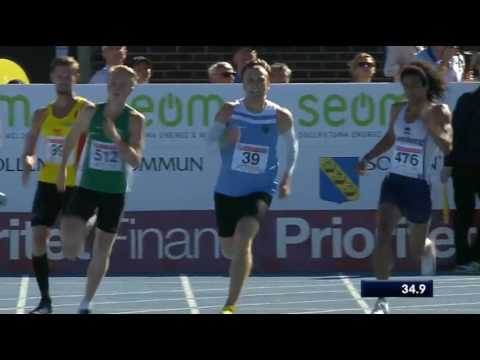 SM i Sollentuna: 400 m, män, final – Benjamin Mullen – 27 augusti 2016