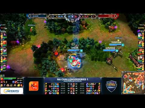 CoL Black vs LoLPro Map 1 - RO8 - NA Challenger Series #1