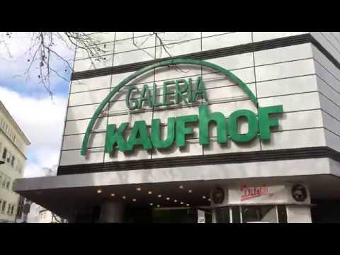 Visitando a Galeria Kaufhof, Mainz