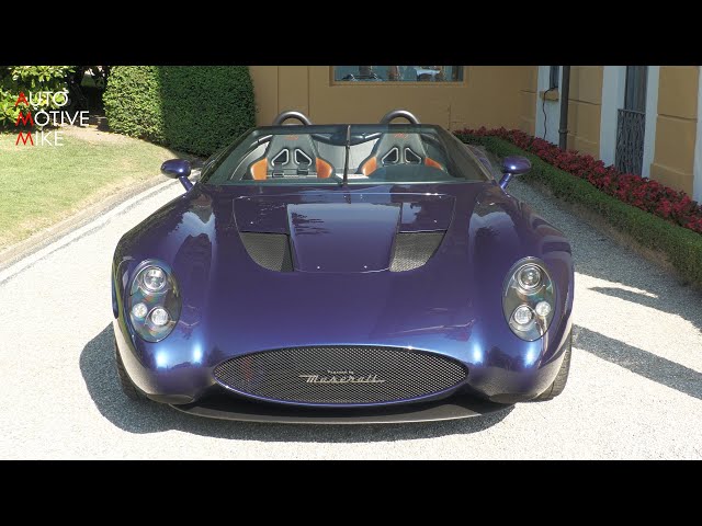 Mostro Barchetta Zagato Powered by Maserati debuts with the choice