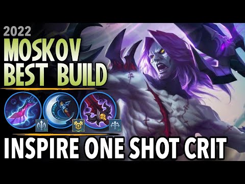 MLBB: The Moskov Build Your Looking For!! Moscov Best Build in 2022 | Build Top 1 Global Moskov