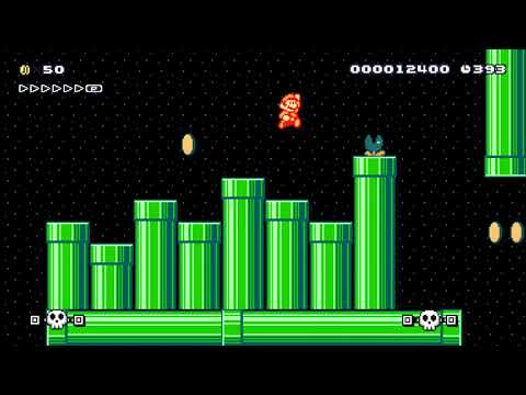 Mario Generations Part 11-2-3 by Nman - SUPER MARIO MAKER - NO COMMENTARY 1ba