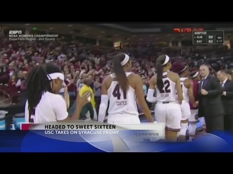 Lady Gamecocks headed to Sweet 16