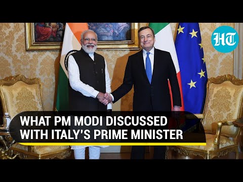Watch: PM Modi accorded Italian guard of honour, discusses 5-yr action plan with Mario Draghi | Rome