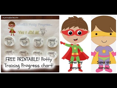 Printable Potty Chart