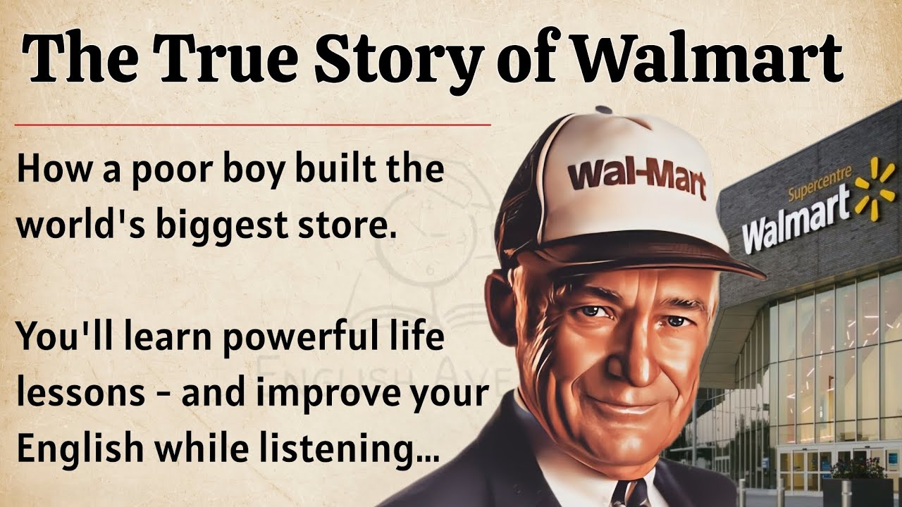 The Success Story of Walmart || Learn English Through Story Level 3 🔥 || Improve Your English ✅️ 