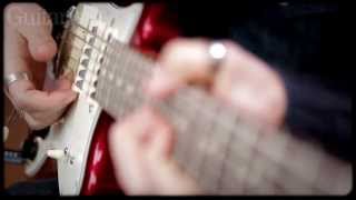 Video thumbnail for Fender Pawn Shop Bass VI, Mustang Bass, Super-Sonic & '70s Stratocaster Deluxe demo by Guitarist