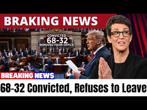 BREAKING: Senate Votes 68-32 to CONVICT—President Removed, Refuses to Accept Verdict