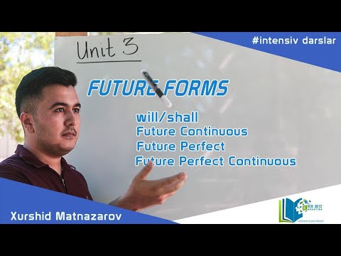 Everbest: Lesson 8 - Future forms: will/shall; Future Tenses