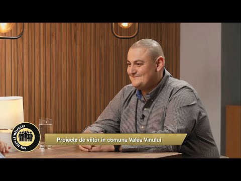 Proiecte de viitor în comuna Valea Vinului. Marius Fernea - viceprimar