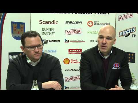 12.2.2014 Hokki - Jokipojat lehdistötilaisuus