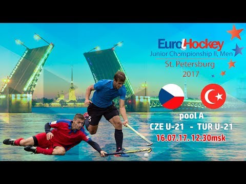 16.07.2017. EuroHockey JCII 2017. Czech Republic U-21 - Turkey U-21