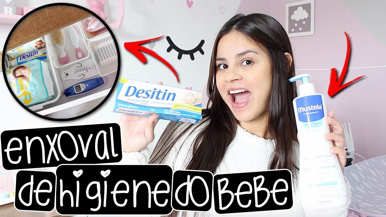 ENXOVAL DE HIGIENE COMPLETO DO BEBÊ | by Carla Soares
