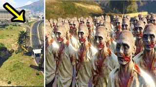 +100 Zombie Vs la Base Militaire ! Epic Battle GTA V