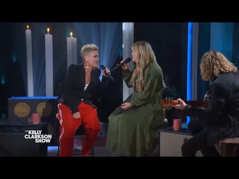 P!NK and Kelly Clarkson Duet 'What About Us'
