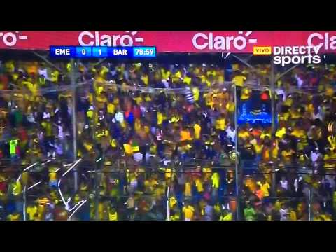 Emelec 0 vs Barcelona 1 2014 segunda estapa gol de Ismael Blanco